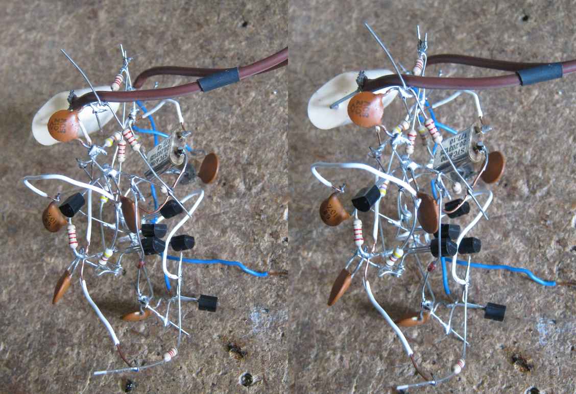 A crystal-controlled oscillator, as a sculpture